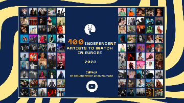 IMPALA ANNOUNCES ITS `100 ARTISTS TO WATCH` PROGRAMME FOR 2023 IN PARTNERSHIP WITH YOUTUBE TO PUT THE SPOTLIGHT ON DIVERSITY IN THE EUROPEAN INDEPENDENT MUSIC SECTOR
