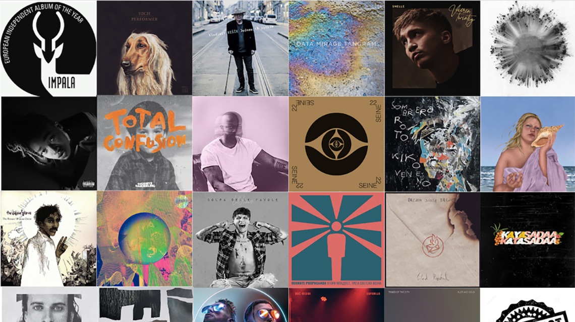 J.R. August, Seine, Buč Kesidi I Bernay’s Propaganda nominirani za Impala europski indie album godine